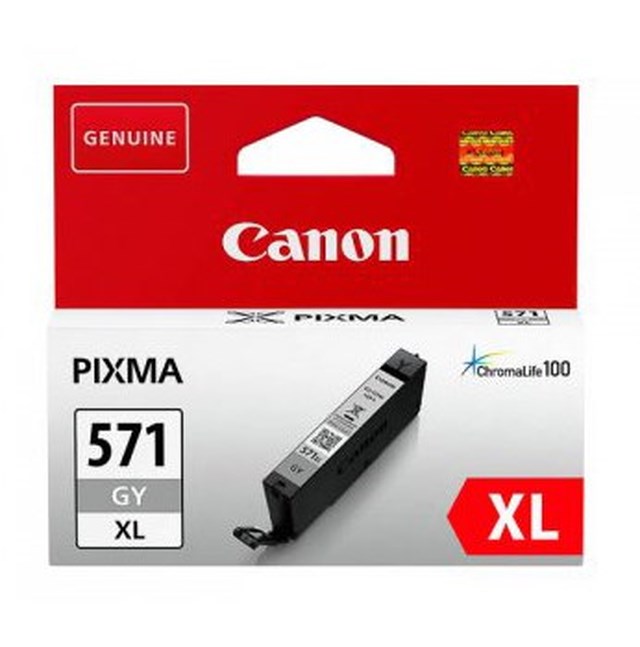 Ink-Jet Canon CLI-571XL grå - 1