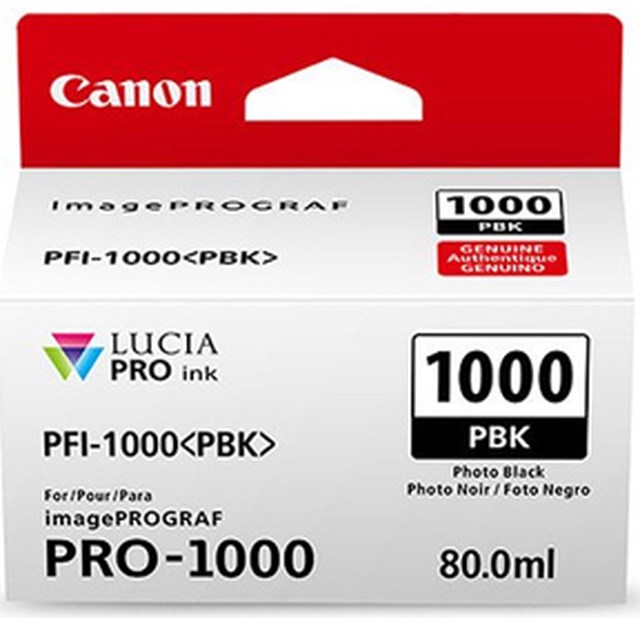 Ink-Jet Canon PFI-1000 photo svart - 1