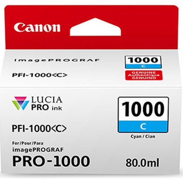 Ink-Jet Canon PFI-1000 cyan - 1