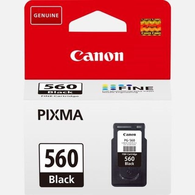 Ink-Jet Canon CRG PG-560 svart - 1