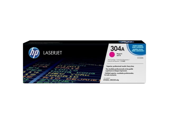 Lasertoner HP CC533A 304A magenta - 1