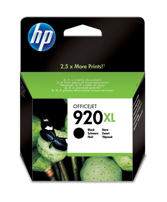 Ink-Jet HP no 920 XL svart - 34ml - 1