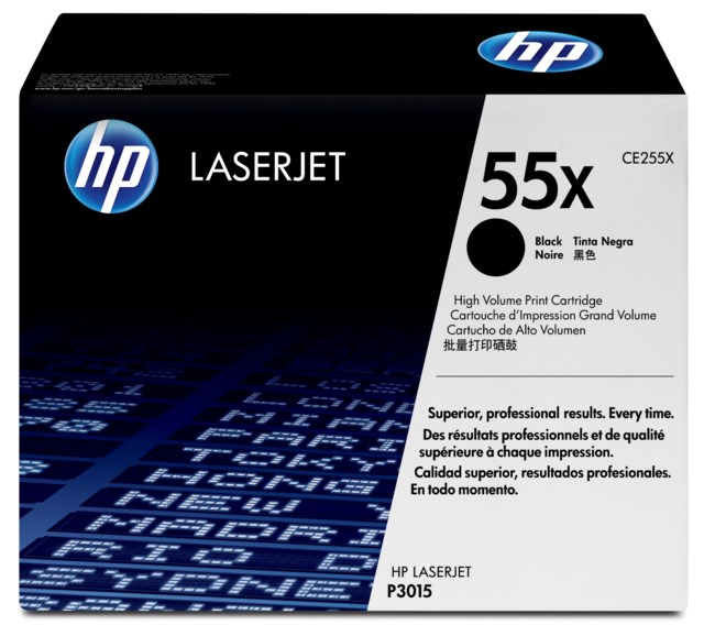 Lasertoner HP CE255X 55X svart - 1