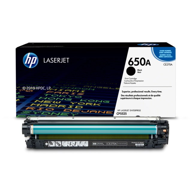 Lasertoner Hp Svart Lj cp55/25 - 1