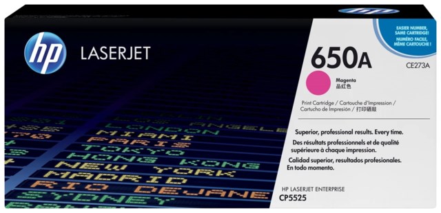Lasertoner Hp Magenta Lj cp55/25 - 1