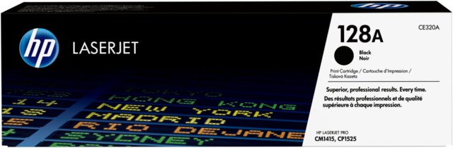 Lasertoner HP 128A svart - 1