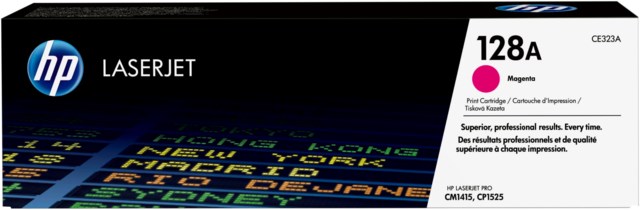 Lasertoner HP CE323A 128A Magenta - 1