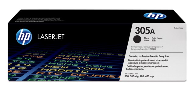 Lasertoner HP CE410A/305A svart - 1