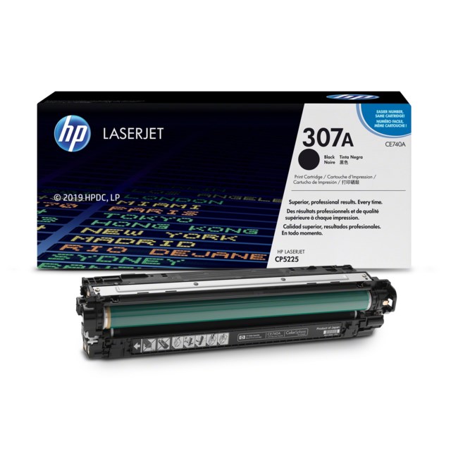 Lasertoner Hp Cp5225 Svart - 1