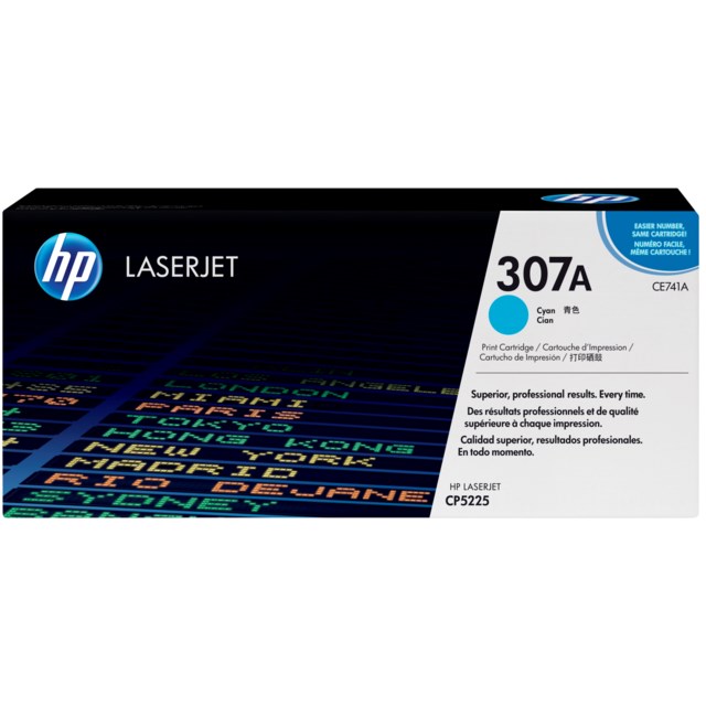 Lasertoner Hp Cp5225 Cyan - 1