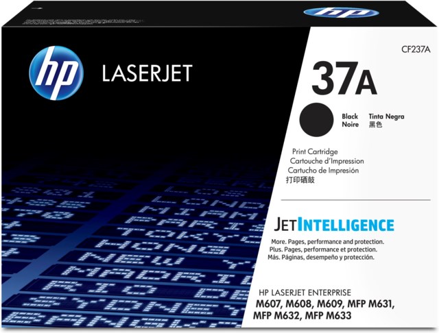Lasertoner HP 37A svart - 1