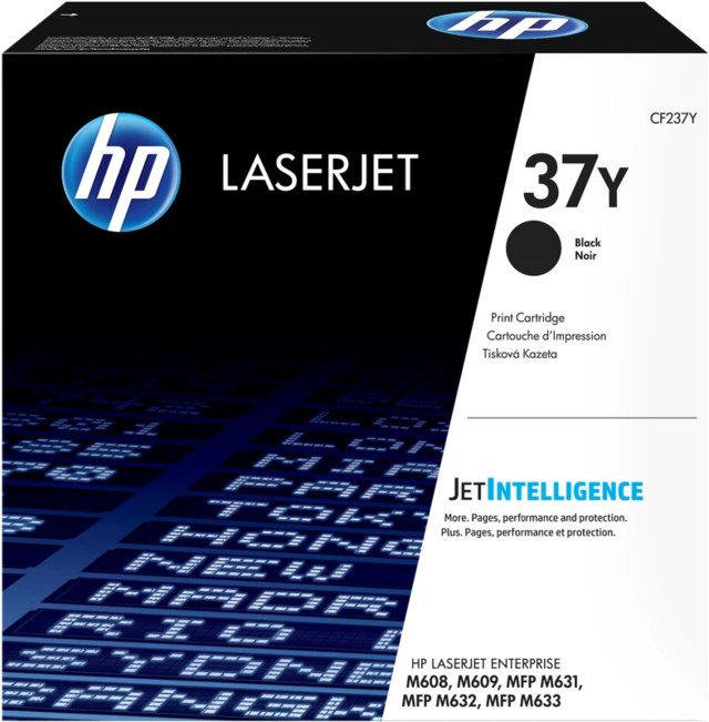 Laserjet 37Y black toner - 1