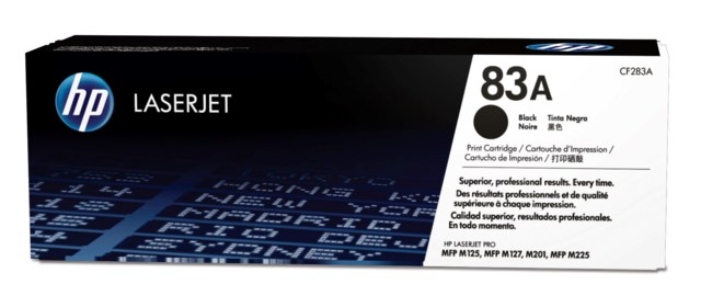 Lasertoner HP 83A svart - 1