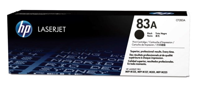 Lasertoner HP 83A svart - 1