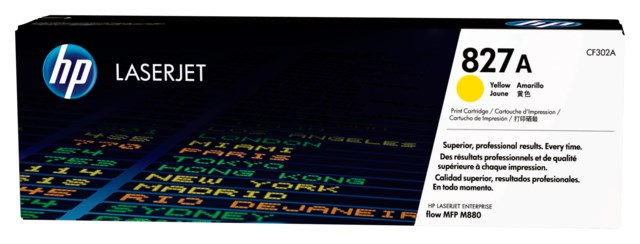 Lasertoner HP 827A gul - 1