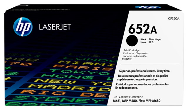 Lasertoner HP 652A svart - 1