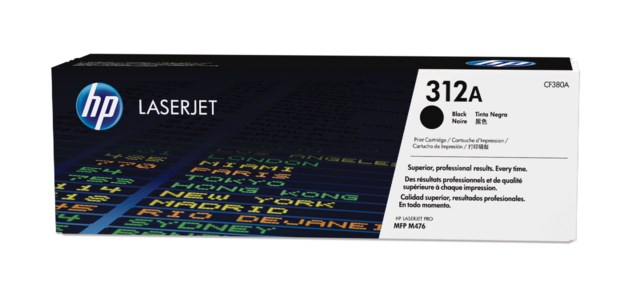 Lasertoner HP CF380A/312A svart - 1