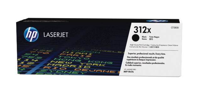Lasertoner HP CF380X/312X svart - 1