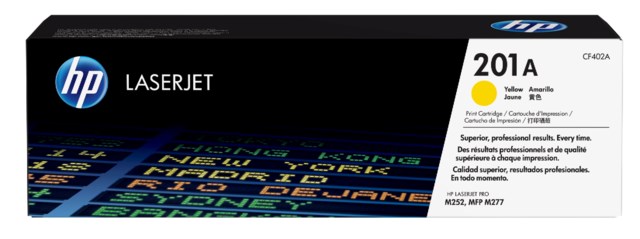 Lasertoner HP 201A gul - 1