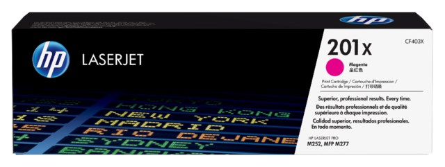 Lasertoner HP 201X magenta - 1