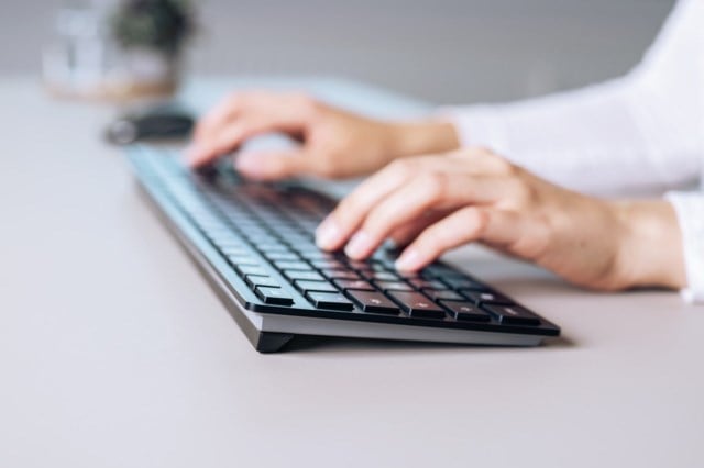 Tangentbord Cherry KW 9100 Slim trådlöst - 1