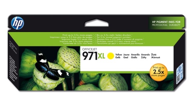 Ink-Jet HP No 971XL CN628AE gul - 80,5ml - 1