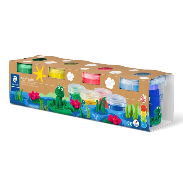 Modellera Noris Club Basic 4-färger - 4x130g - 1