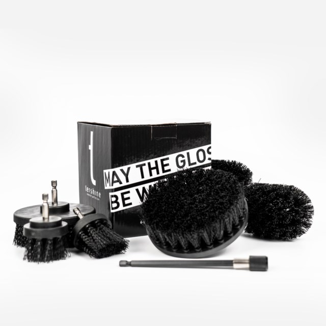 Nylonborstar Tershine Skruvdragare Hård, 6-pack, 15 cm förlängare - 1