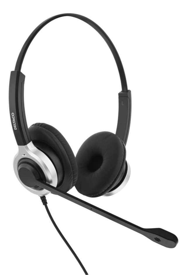 Office USB Stereo Headset Teams Och Webex Kompatibel - 1