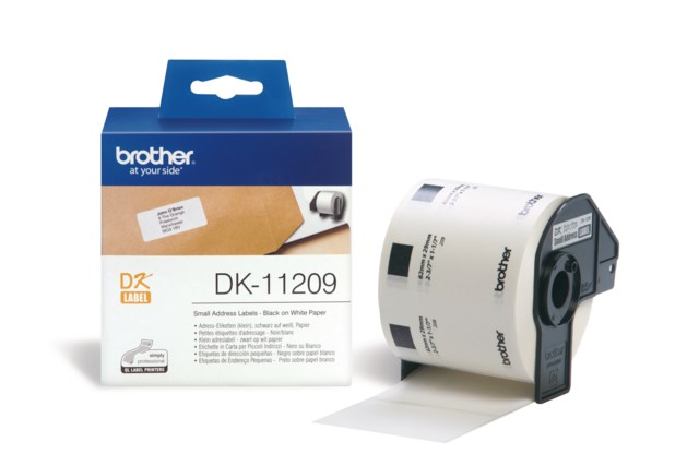 Etikett Brother 29x62 Adressetikett 800st/rl - 29x62mm - 1