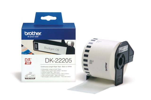 Etikett Brother 62mmx30,48m - 62mmx30,48m - 1