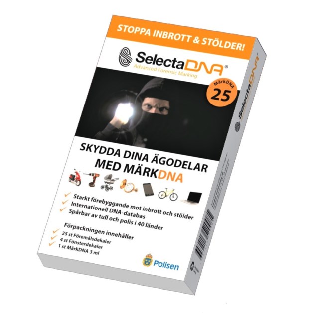 Stöldskyddsmärkning SelectaDNA 25st/fp - 1