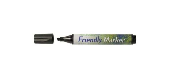Märkpenna Friendly Medium svart - 1