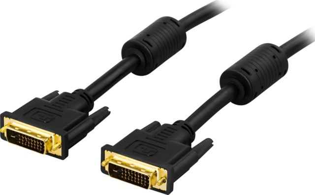 DVI-monitor kabel Dual Link DVI-D ma ma 3m - 1