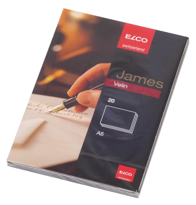Kort James Velin A6 20st/fp - A6 - 1