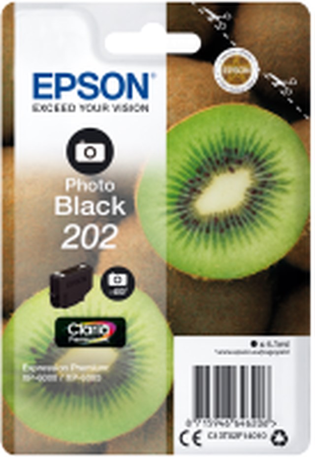 Ink-Jet Epson T202 photo svart - 1