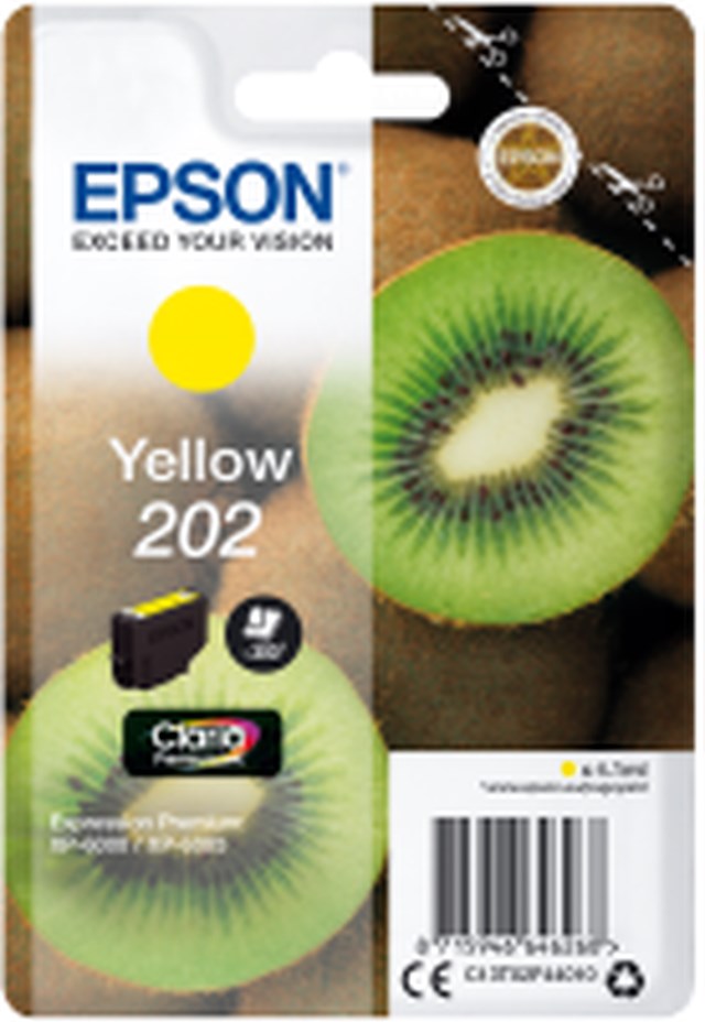 Ink-Jet Epson T202 gul - 1