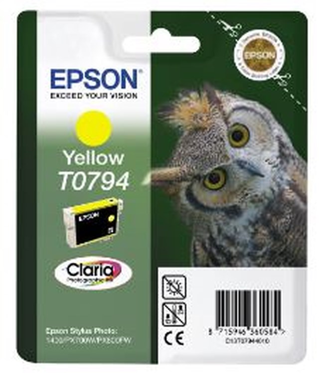 Ink-Jet Epson T0794 gul - 1