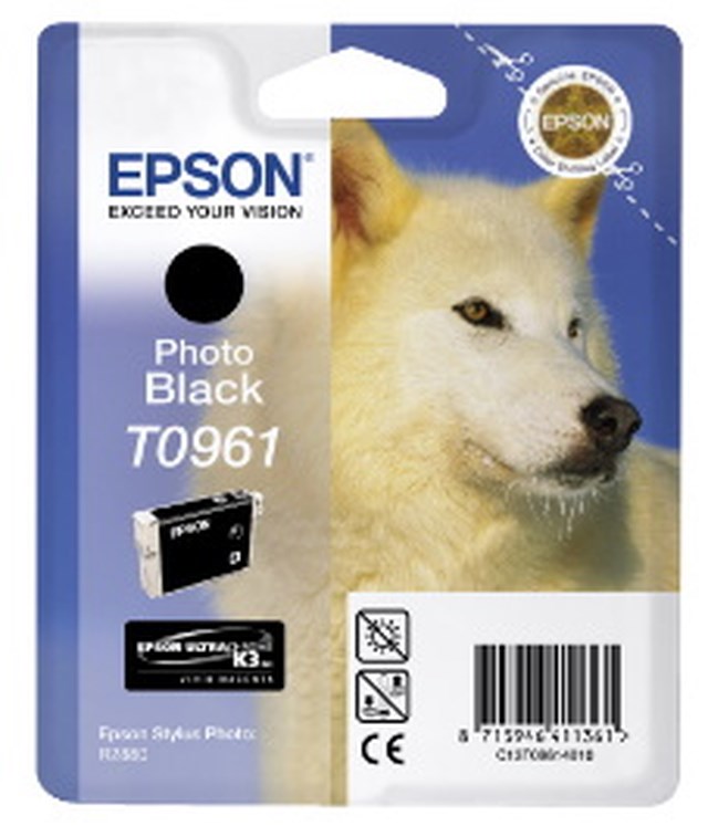Ink-Jet Epson T0961 svart - 1