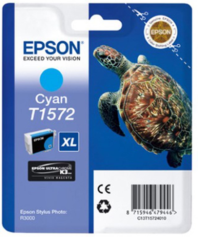 Ink-Jet Epson Cyan T1572 - 1