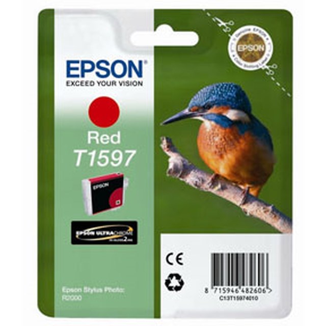 Ink-Jet Epson T1597 röd - 1