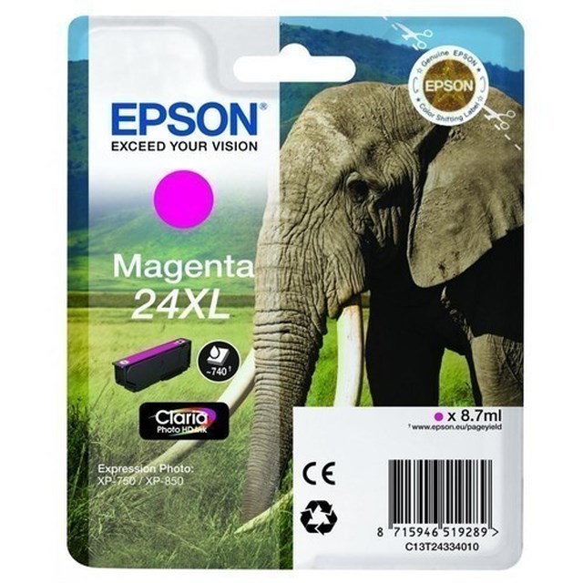 Ink-Jet Epson T2433 Magenta XL - 1