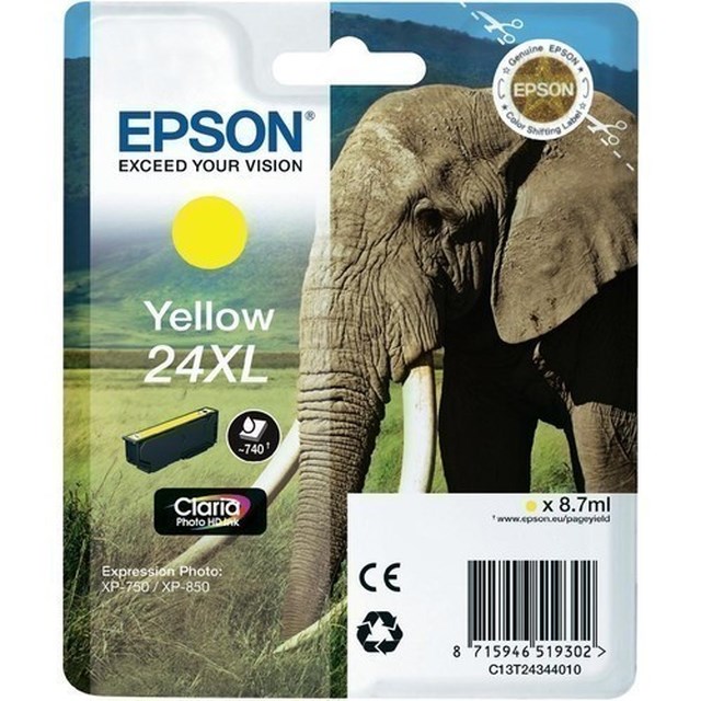 Ink-Jet Epson T2434 Yellow XL - 1