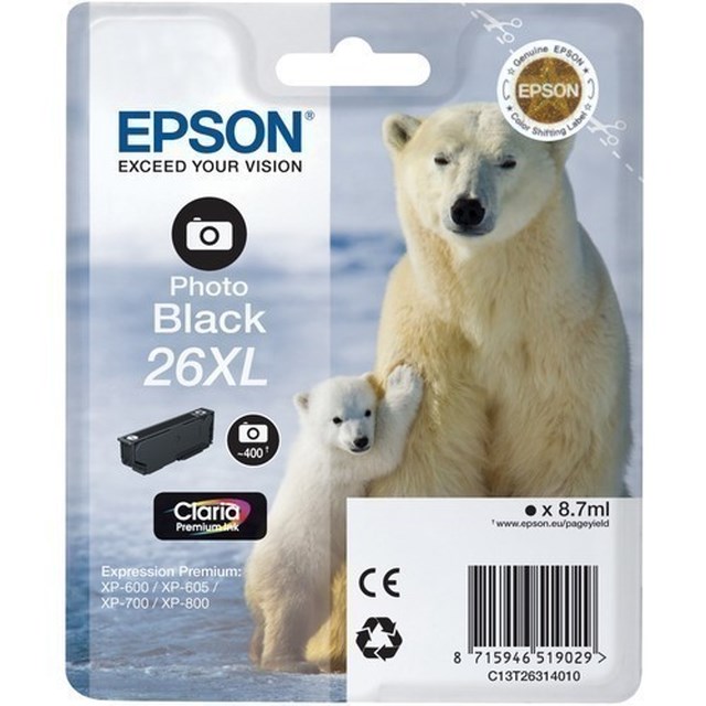 Ink-Jet Epson T2631 photo black - 1
