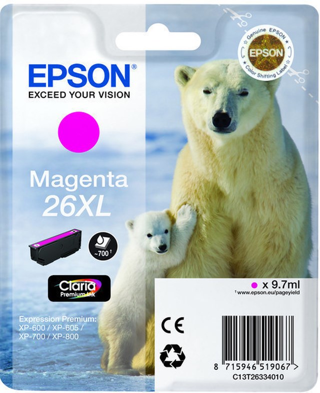 Ink-Jet Epson T2633XL magenta - 1