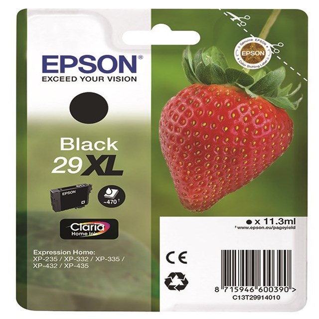 Ink-Jet Epson 29XL svart - 1