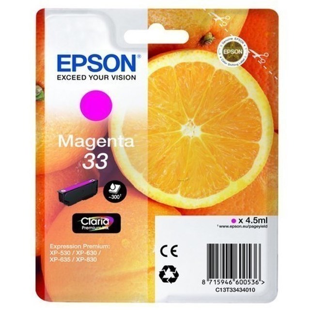 Ink-Jet Epson 33 magenta - 4,5ml - 1