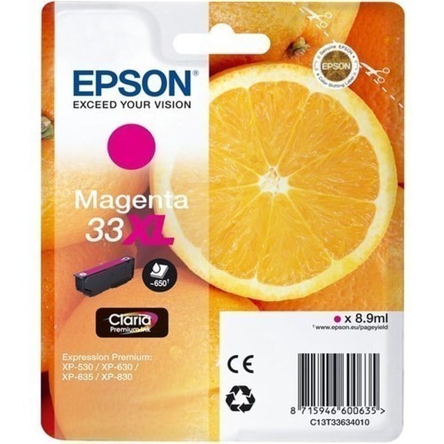 Ink-Jet Epson 33XL magenta - 8,9ml - 1