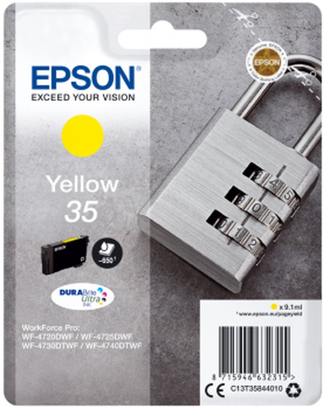 T3584 Yellow ink - 1