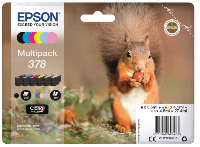 Ink-Jet Epson T378 mutlipack - 1